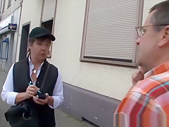 Chubby German Mature Public