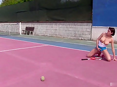 Anabelle Has Always Enjoyed Getting Off On The Court, And...