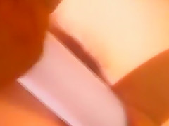 Allie Sexy Brunette Babe Fingering Pussy Outdoor