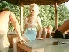 Sexy Blonde Milf Sucks Stiff Cock