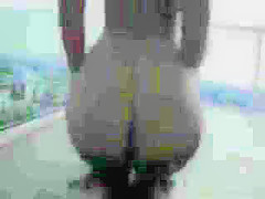 Big Booty Milf Shows Off Her Caboose