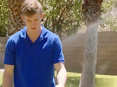 Crazy Milf Masturbating In The Yard