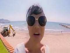 Huge Tits And Ass Babe Public Flash