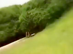 Hot Brunette Slut Gets Horny Sucking