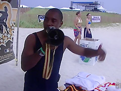 Randoms Topless On South Beach Today - SouthBeachCoeds