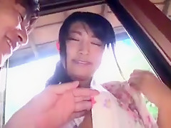 Skinny Asian Slut Rides Her Man Hardcore