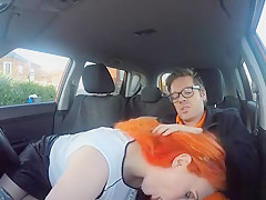 Big Tits Redhead Chloe Davis Gets Screwed By Her Instructor