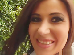 Firstgonzo Busty Bombshell Enjoys Rough Dp