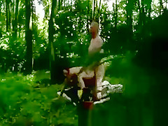 This Teen Beauty Gets Slammed In The Park By An Older Guy