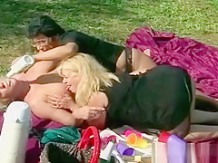 Chubby Grannies In Wild Lesbian Action