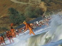 I videotaped some nice chicks in sexy bikini