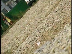 Excellent nude beach voyeur video
