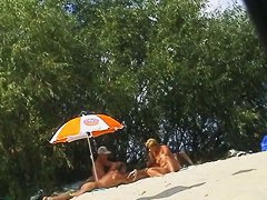 Great spy cam voyeur video of people on a nude beach