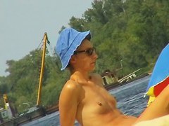 Great spy cam voyeur video of people on a nude beach