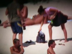 Nudist beach voyeur shots of sexy and tanned women