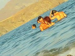 Nude beach voyeur images with sexy babes