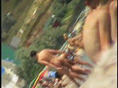 Candid beach shots of girls fooling around with their camera