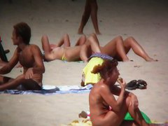 Mature nudist voyeur beach cam video