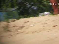 Video of a two beautiful ladies at a local nudist beach