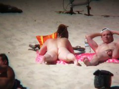 Nude beach voyeur shoots  hotties with a hidden cam