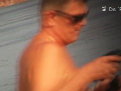 Nude beach voyeur spy cam captures naked girls