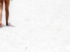 One great teen ass in thong