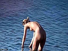 In Nature's Garb in the water