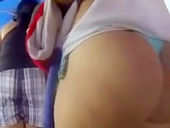 Big booty on the beach 2015