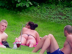 Sexy Big ass thong Bikini 2014