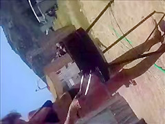 great body milf with stringat beach barbaque