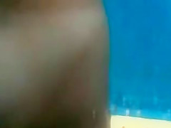 Spy changing Teen on Mirror Cam