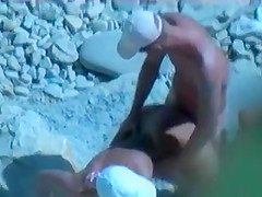 amateur fuck slut on beach voyeur
