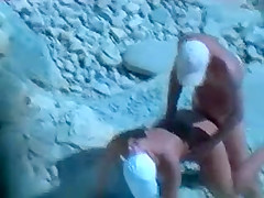 amateur fuck slut on beach voyeur