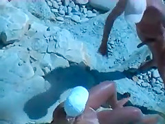 amateur fuck slut on beach voyeur