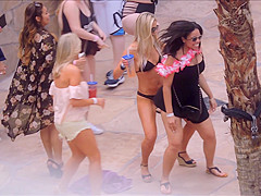 Sexy Bikini MILF at ###l Party