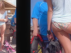 Sexy Bikini Butt Teen