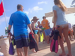 Sexy Bikini Butt Teen