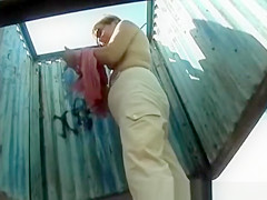 Hidden camera in the dressing room