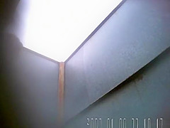 Beach change cabin spied