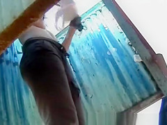 Hidden camera in the locker room