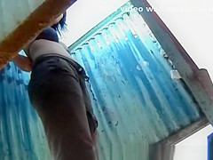 Hidden camera in the locker room