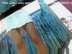Hidden camera in the locker room at the beach
