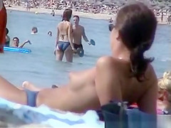 Young girl on the beach