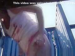 Nice ass in a dressing cabin