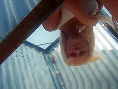 View hidden camera in changing cabins