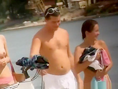 Small tits nudist and topless women