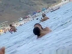 Nude women and topless woman