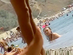 Nude women and topless woman