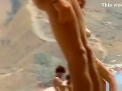 Nude women and topless woman