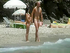 Small nudist woman with nice pair of tits